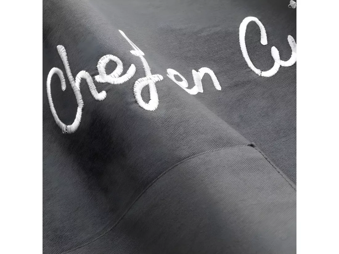 Tablier de cuisine avec poche Cuistot gris
