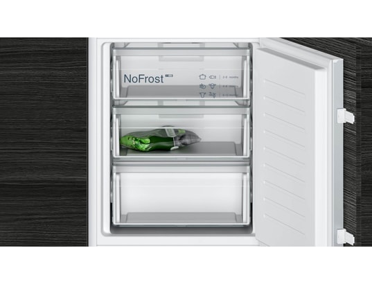 SIEMENS - Réfrigérateur congélateur encastrable KI86NNSE0, IQ100, 250 litres, Low Frost