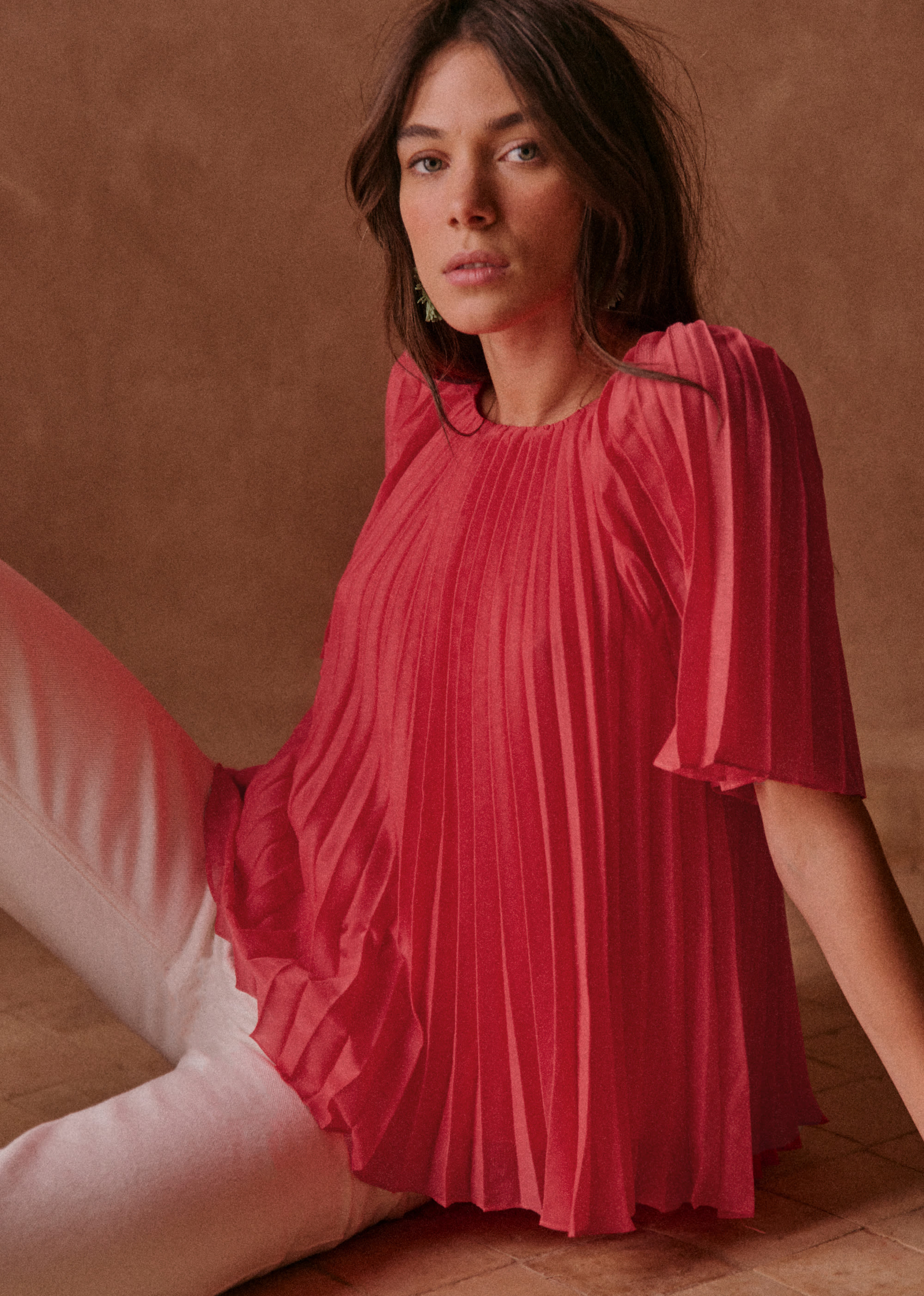 Blouse Romy - Coquelicot - E-SHOP/CHEMISES & BLOUSES 5905267
