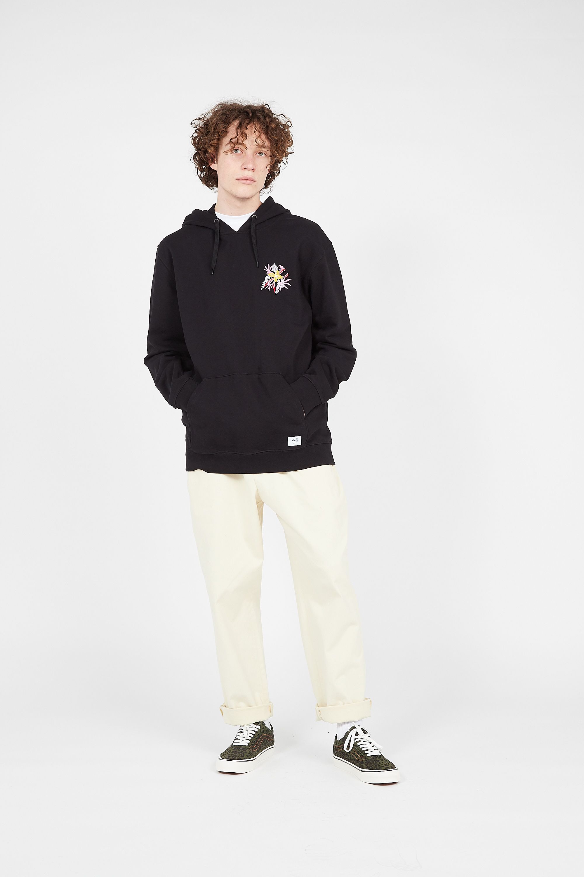 VANS Hoodie  ANAHEIM PRINT MASH UP P Noir
