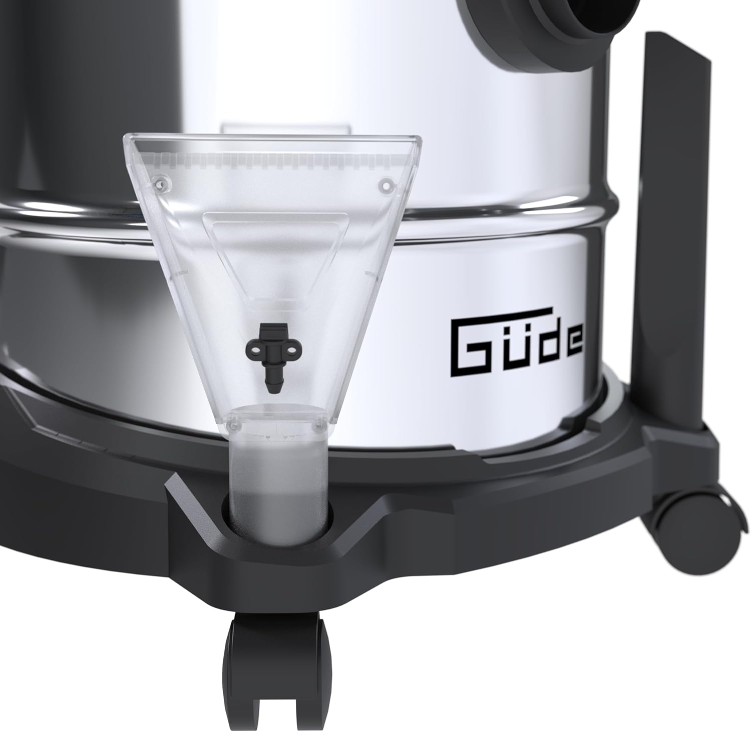 Güde Waschsauger GWS 1600-20 (1600 W, Nass- und Trockensaugen, Sprühen, Ausblasen, Filterreinigung, Edelstahlbehälter 20 l, max. Saugleistung 19 kPa, Luftvolumenstrom 100 m³/h, HEPA-Filter, Zubehör)