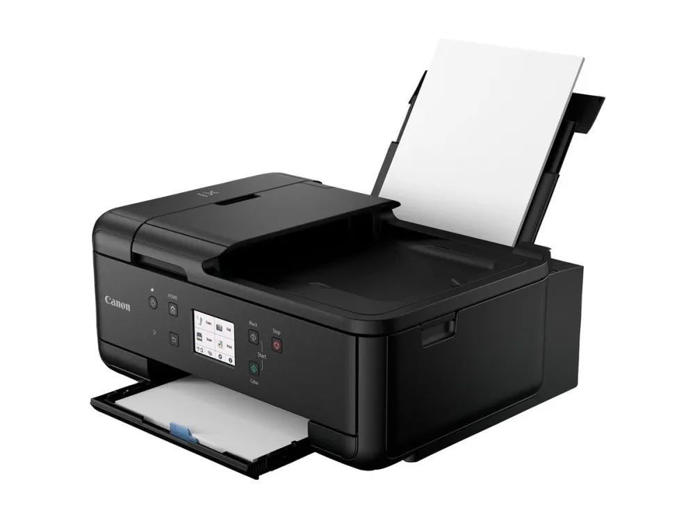 Canon PIXMA TR7650 - Multifunktionsprinter - farve - blækprinter - A4 (210 x 297 mm), Legal (216 x 356 mm) (original) - A4/Legal (medie) - op til 15 ipm (udskriver) - 200 ark - 33.6 Kbps - Wi-Fi(n), USB 2.0