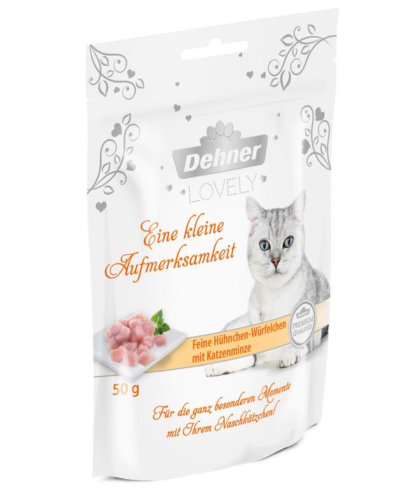 Dehner Premium Lovely Katzensnack Eine kleine