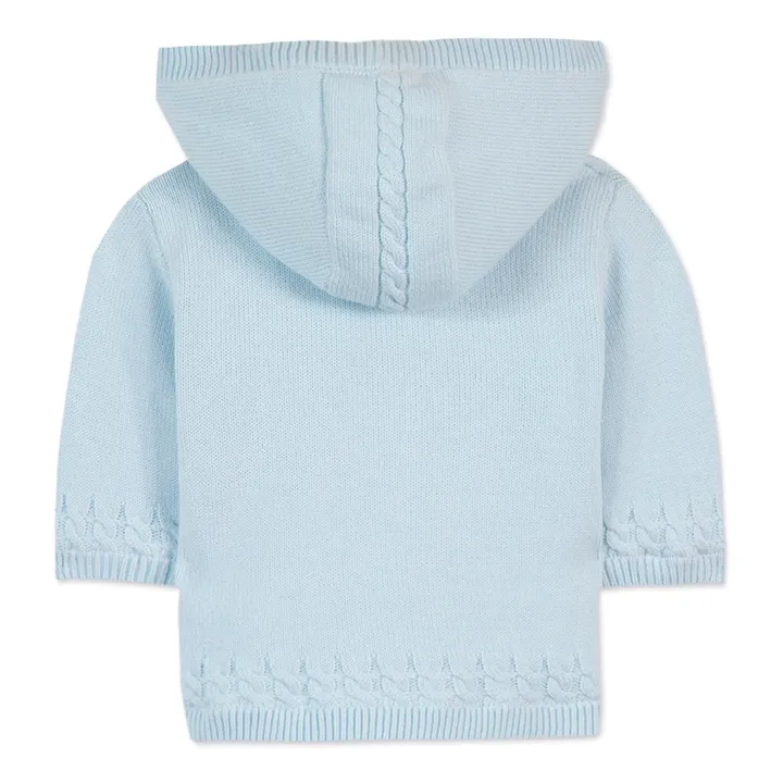 Tartine et Chocolat Veste en Maille | Bleu ciel
