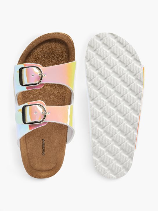Graceland Offener Hausschuh pink