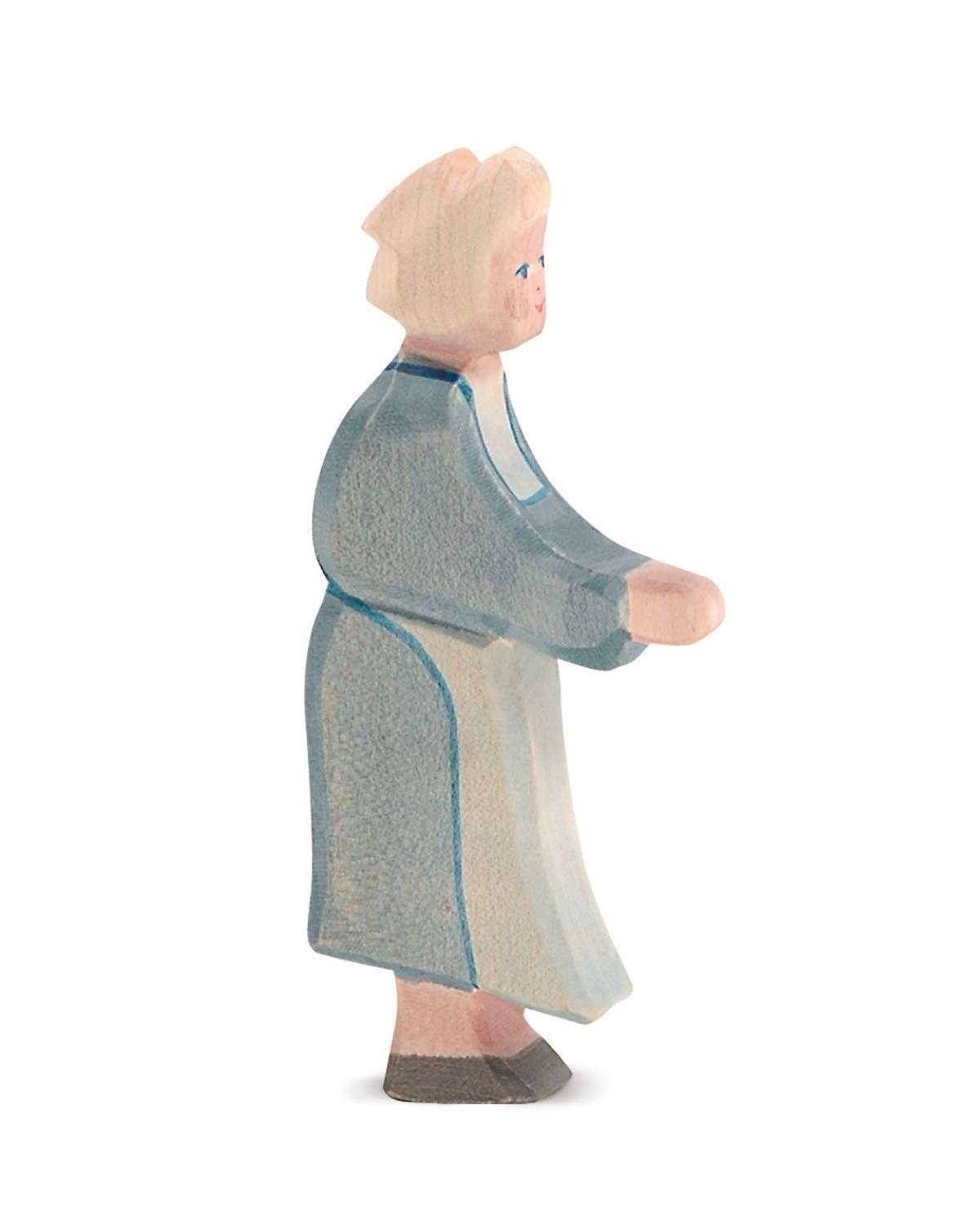 Trefigur Bestemor – Håndlaget Dukketeater Dukke | Grandma, Red Riding Hood