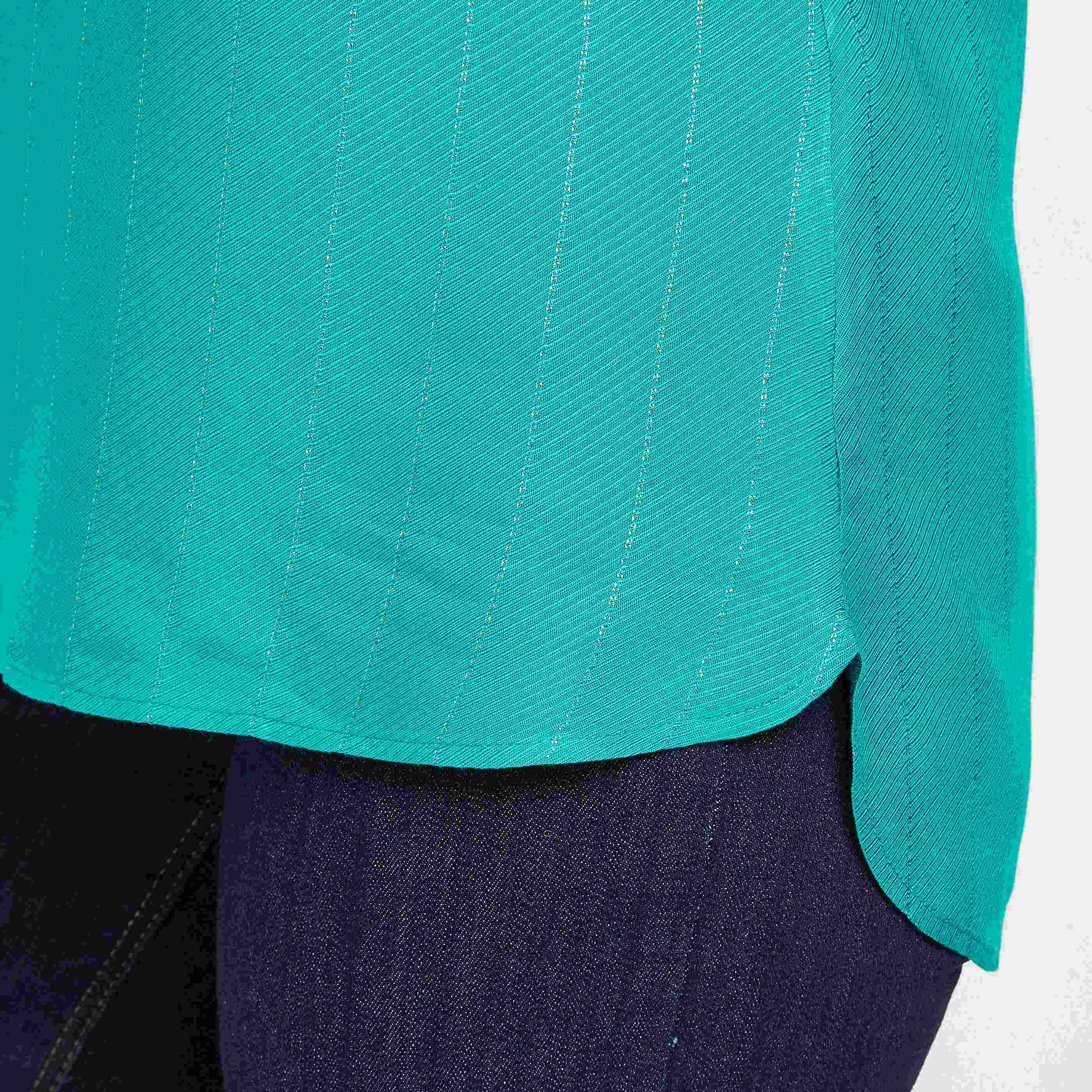 Blouse fluide col V femme - VERT