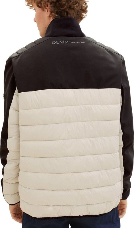 Tom Tailor - 1038925 - Heren Jack - Zwart - 100% Polyester