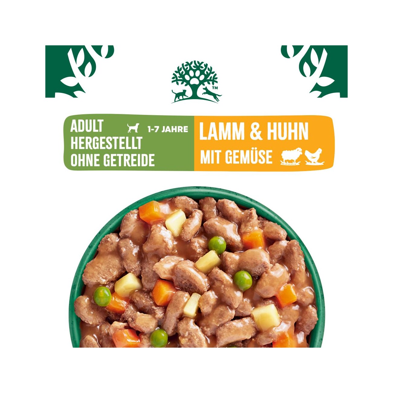 James Wellbeloved JW Hund Getreidef Lamm Huhn Gemüse Sauce