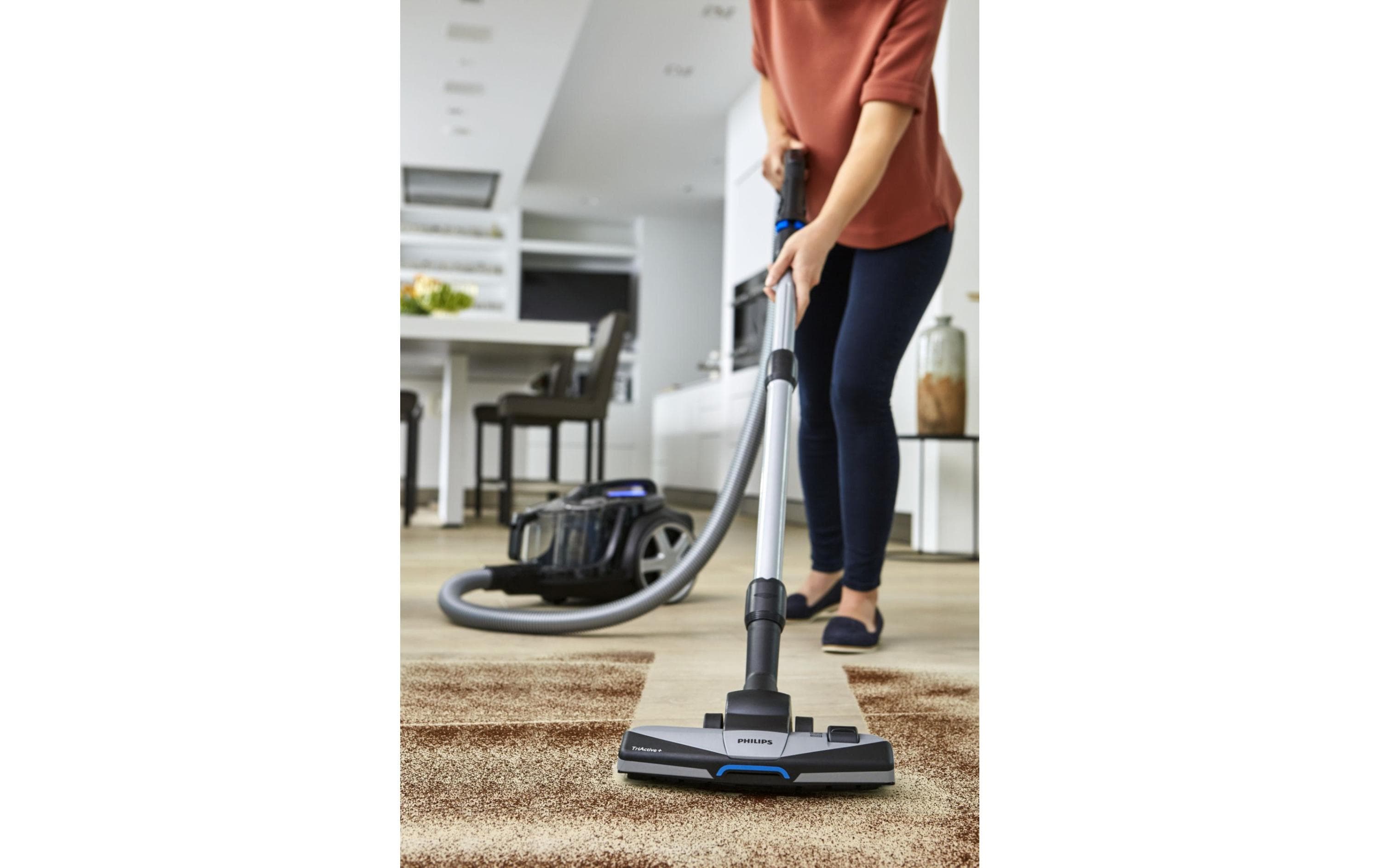 Bodenstaubsauger PowerPro Expert FC9741/19 Schwarz<br>Beutelloser Staubsauger