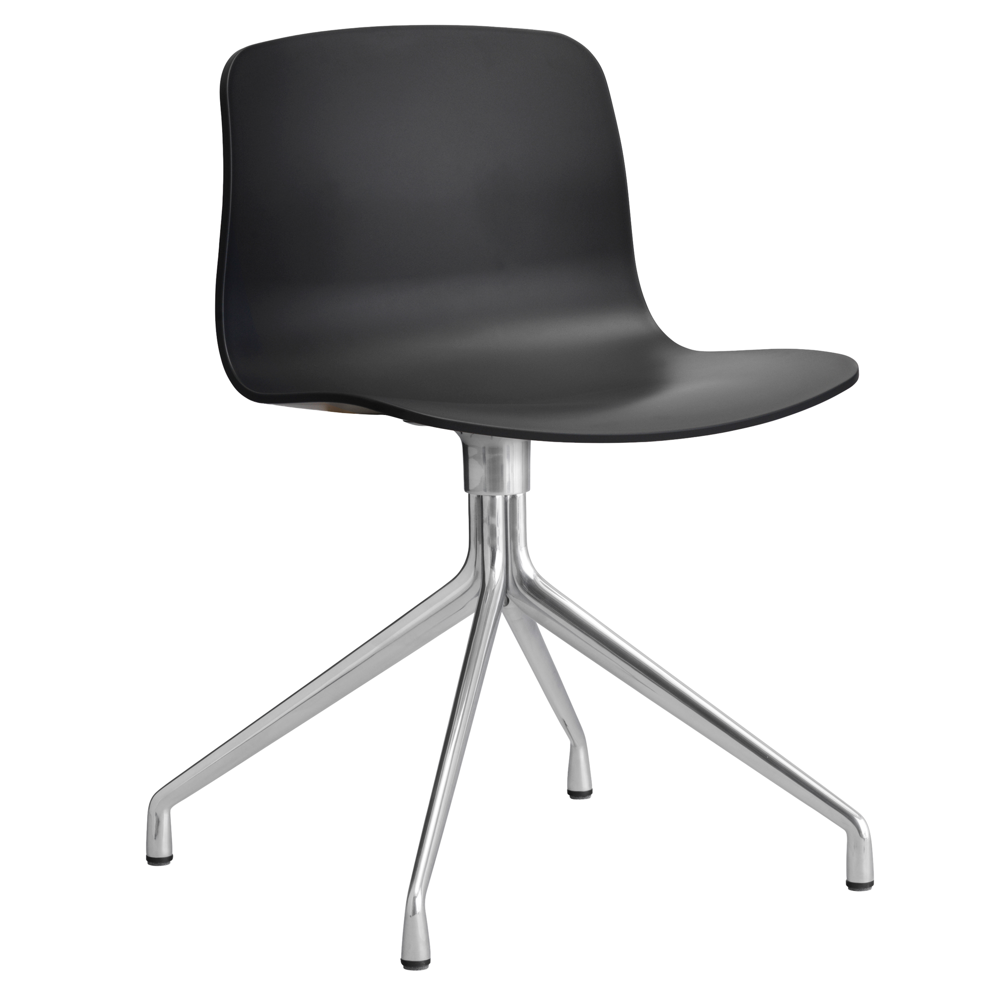 Eetkamerstoel AAC 10 met gepolijst onderstel black