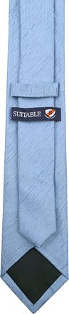 Stropdas Zijde Blauw K81-5 K81-5 100% Silk Tie Light Blue Delave kopen