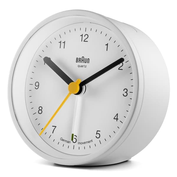 Braun vekkerklokke med snooze og lys BC12W