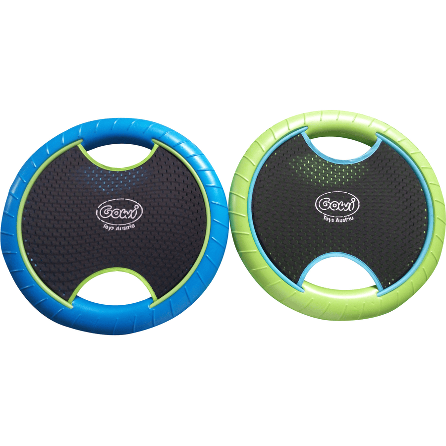 Gowi Aktiv Hand-Trampolin Spiel mit 2 Bällen