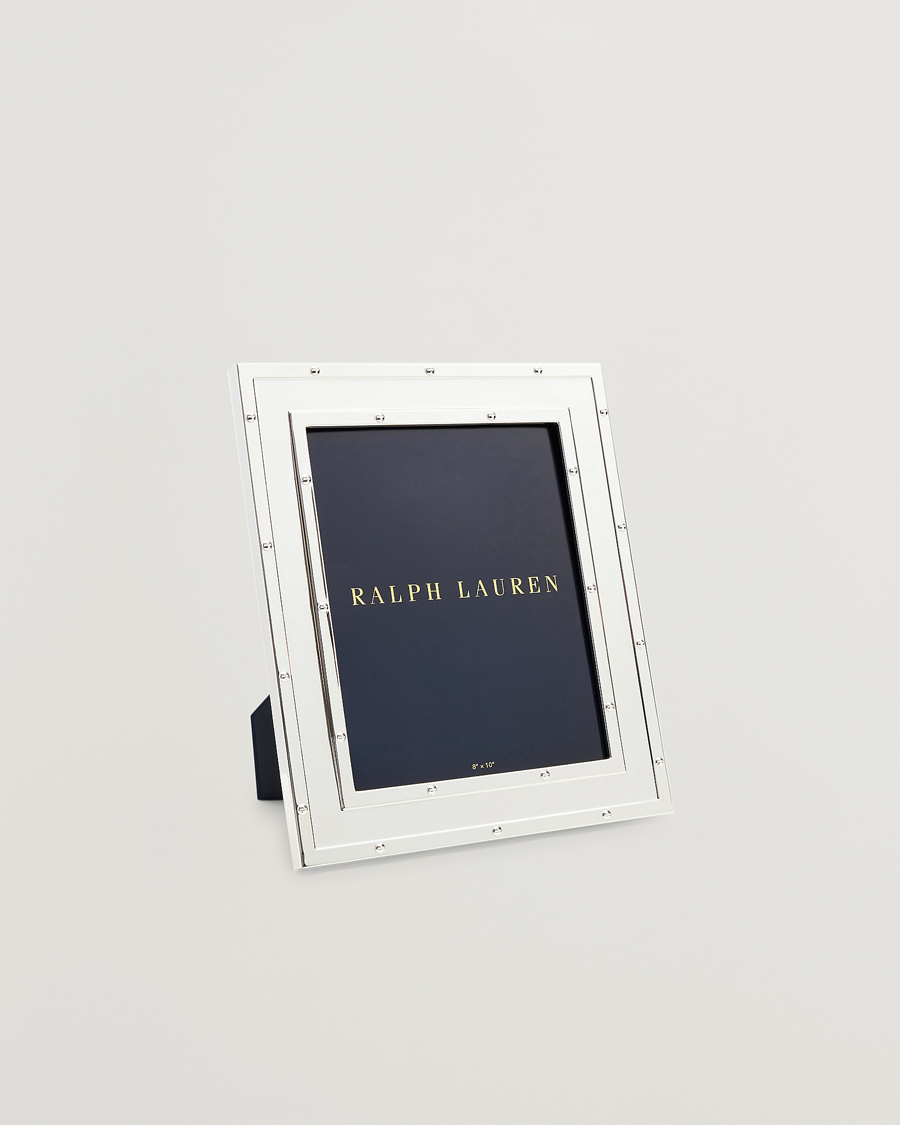 Ralph Lauren Home Bleeker 20x25 Photo Frame Silver