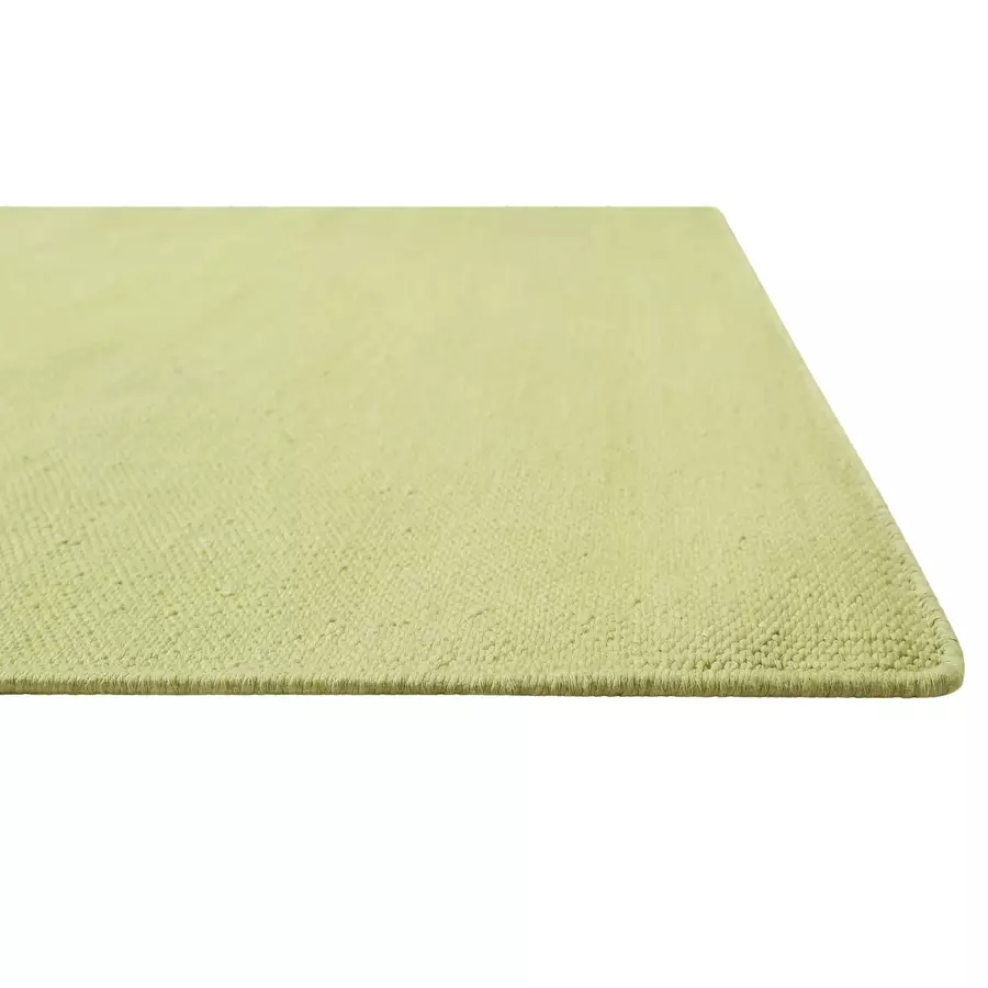 Green Looop Handweb-Teppich Nizza grün