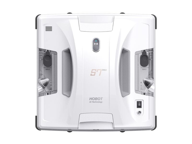 Hobot Fensterputzroboter S-7 Pro Weiss Fenster-Reinigungs-Roboter mit Dual-Mopp-Bewegung