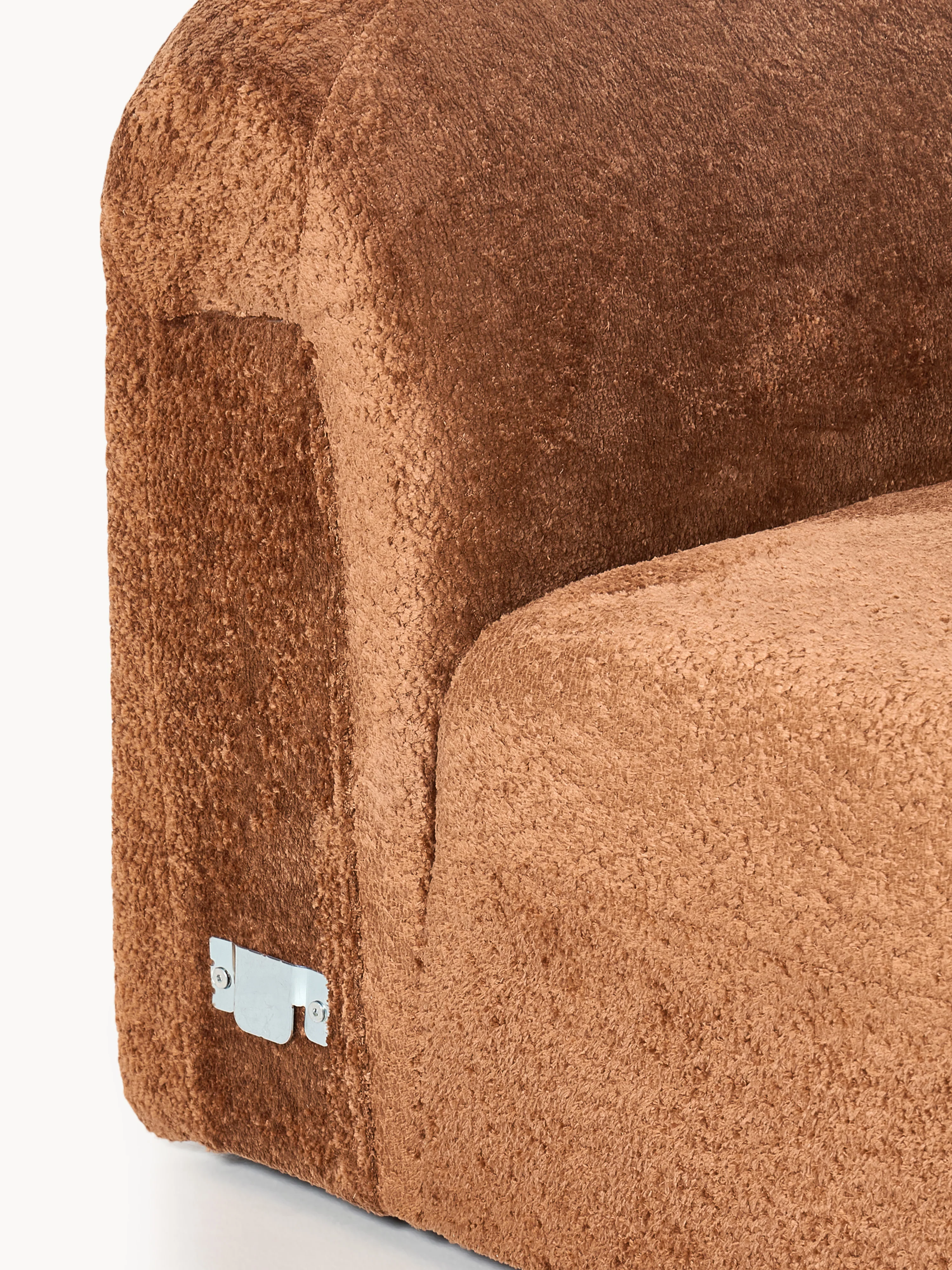 Teddy bouclé chaise-module Wolke