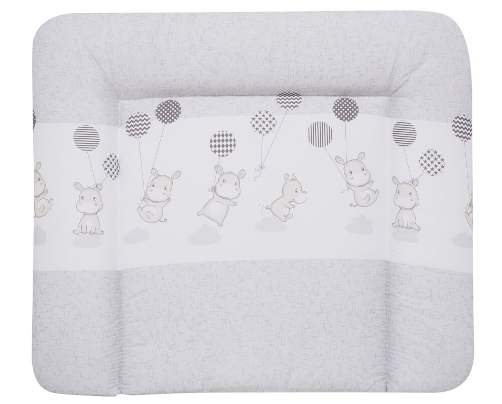 ALVI Wiko Molly Folie Hippo silber 75 x 85 cm
