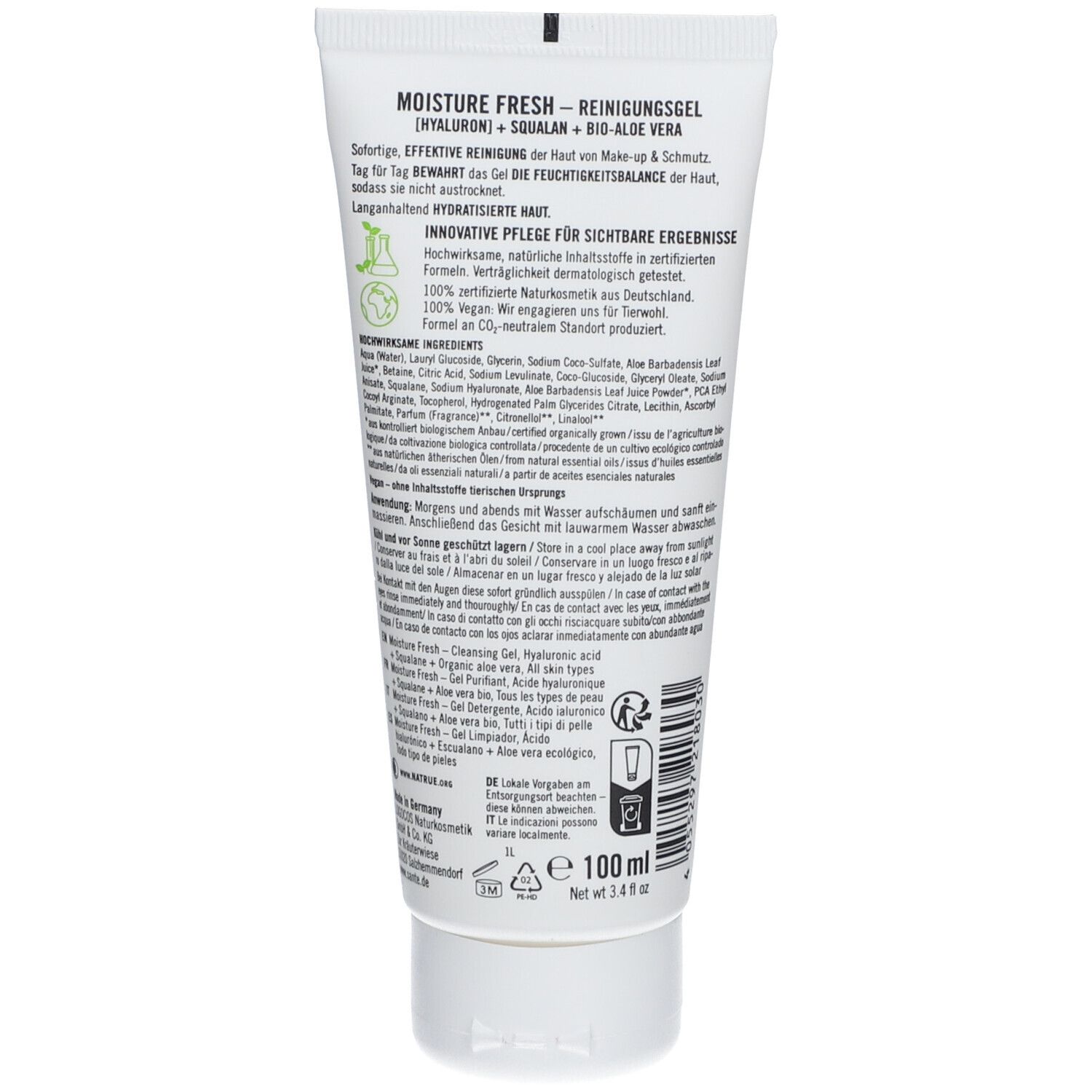 SANTE MOISTURE FRESH Reinigungsgel