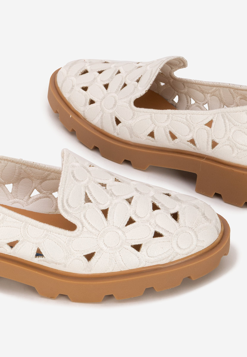 Chaussures casual femme blancs Sorika