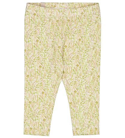 Wheat x Rodinia Leggings - Limitiert - Aquarell Grasland