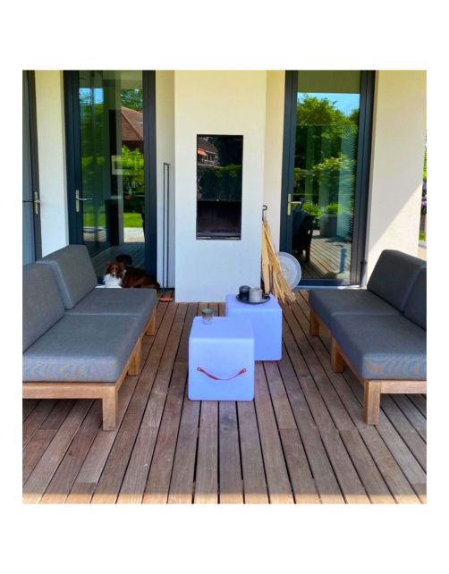 Nikki.Amsterdam The Cube Color Sync - Tuinverlichting - 41x41x42 cm 4.8 kg Multi-Color 8 Watt Incl. Speaker 40