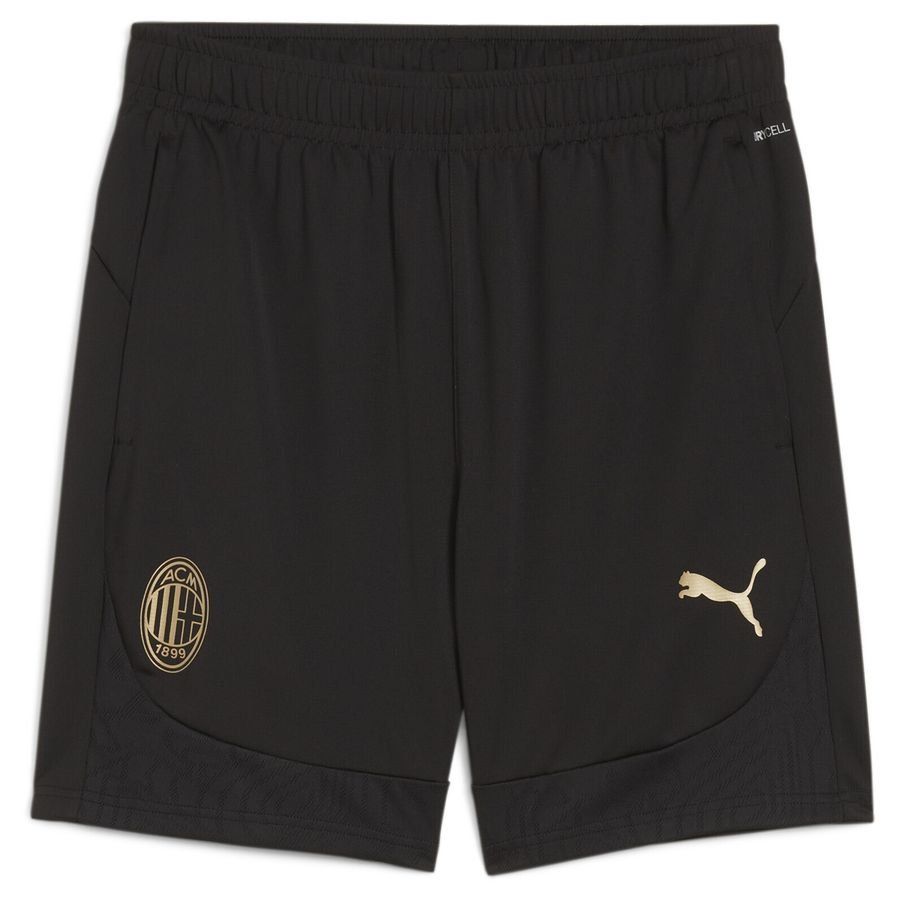 Milan AC Short d'Entraînement - Noir/For All Time Red