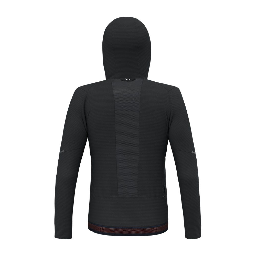 Salewa PEDROC PL HOODED - Veste Homme black out