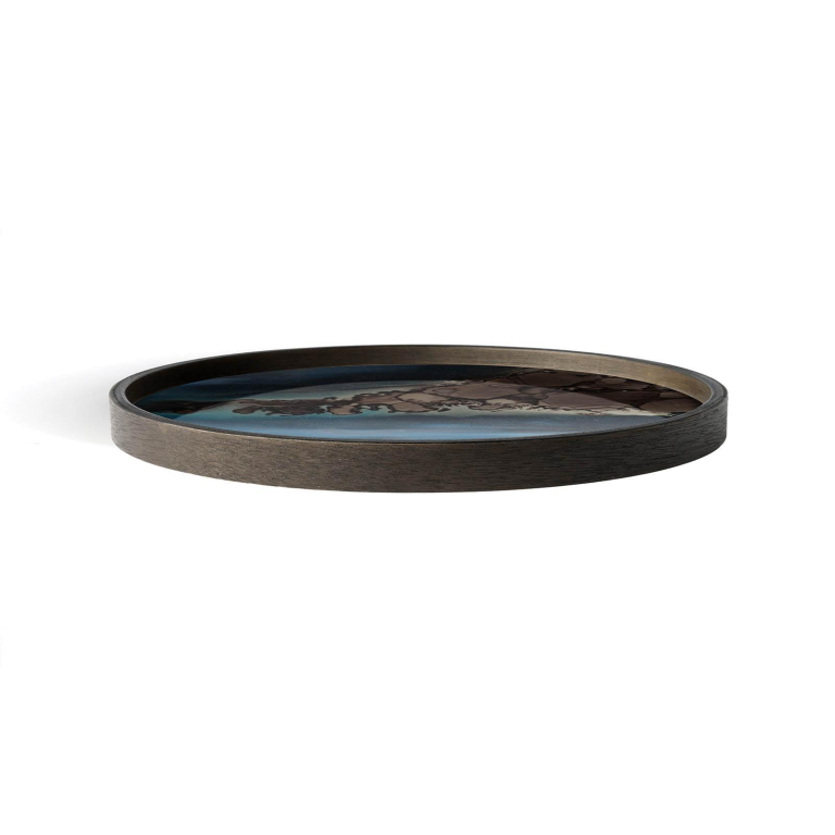 Ethnicraft Organic dienblad Ø30 bronze