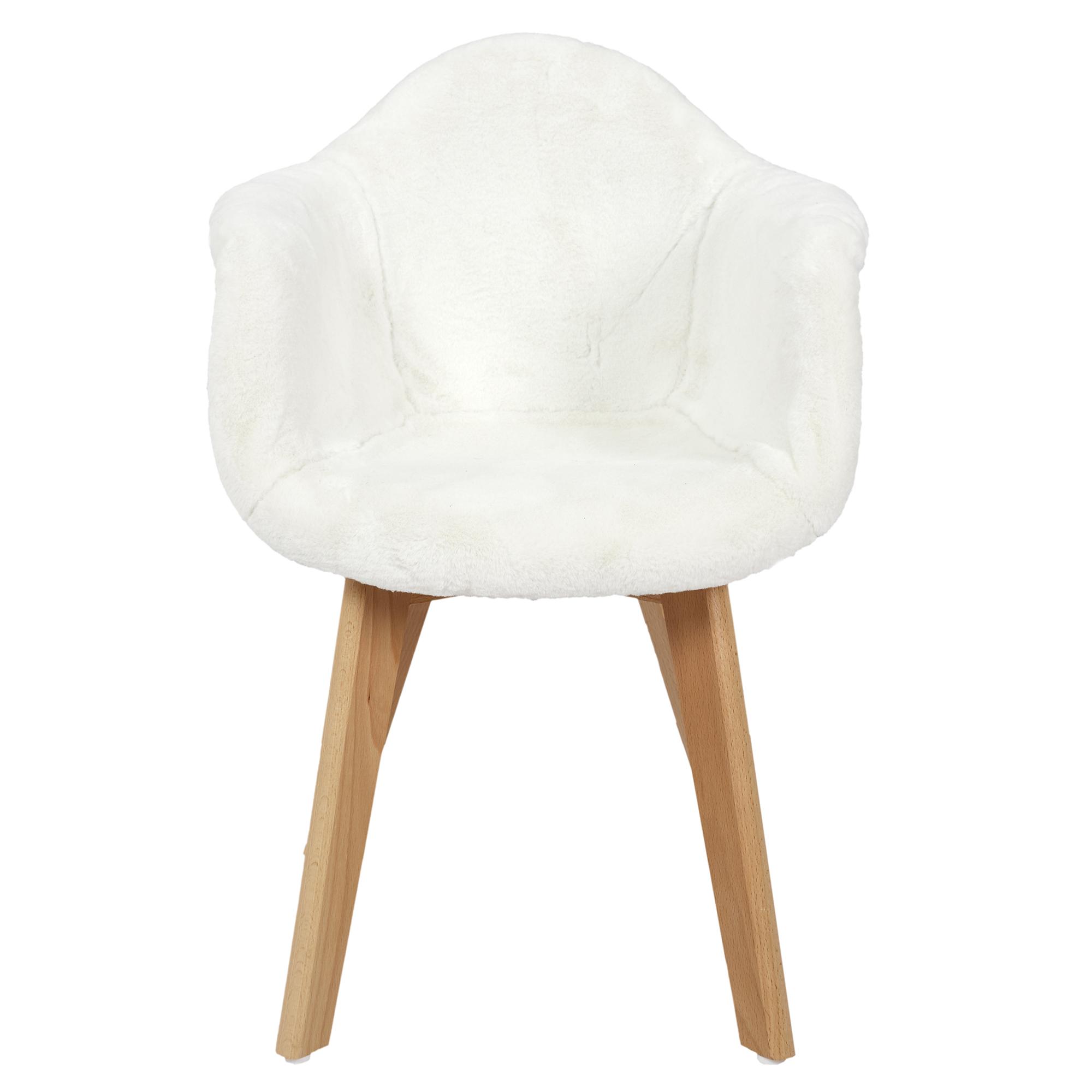 FAUTEUIL ENFANT IMITATION FOURRURE