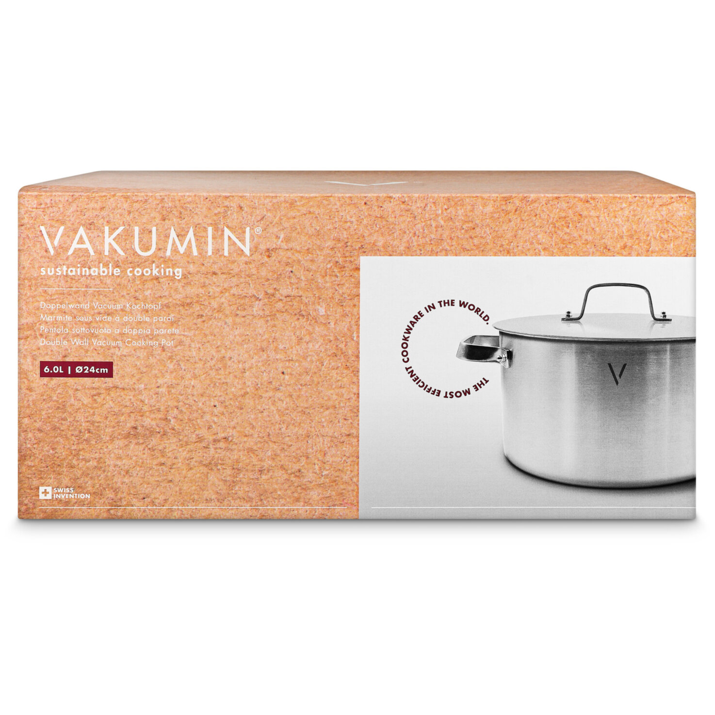 Vakumin Kochtopf 6L 24cm