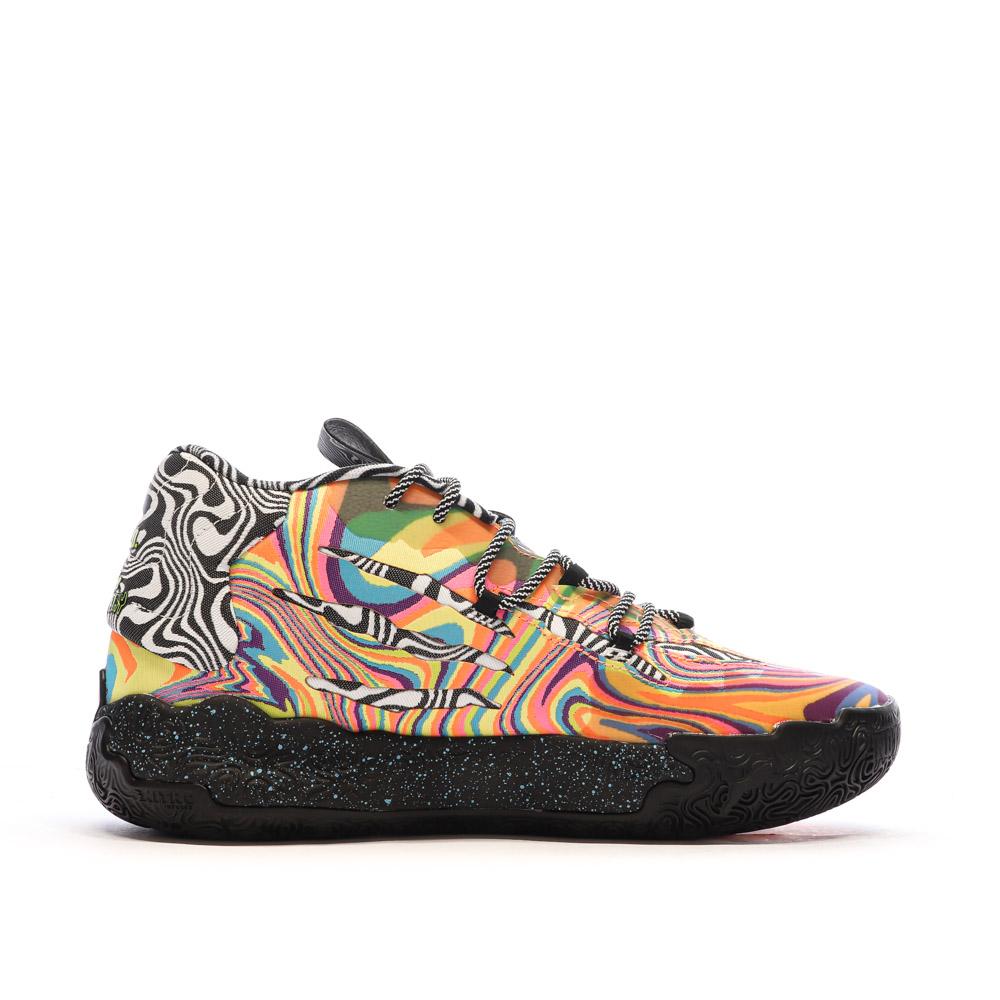 Puma Chaussures de basket Noires/Multicolore Homme Puma Dexter's