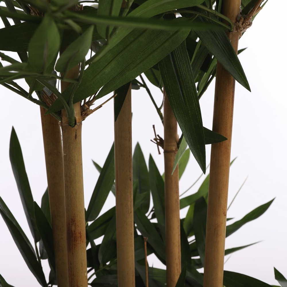 Mica decorations plante artificielle bamboe - 75x75x150 cm - pe - vert