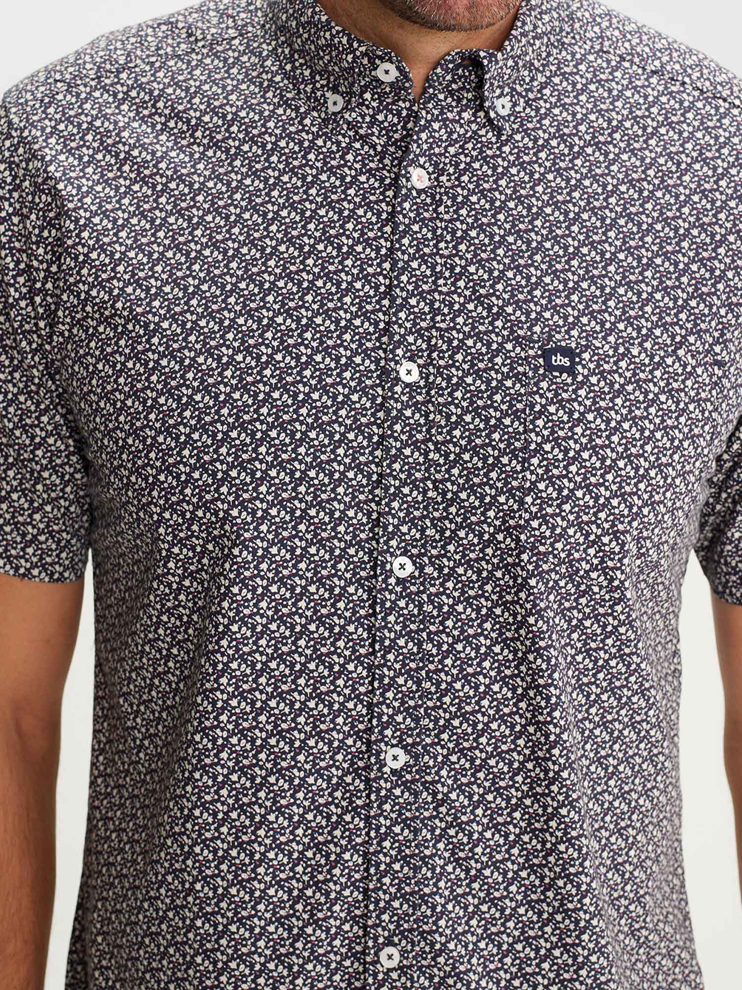 Chemise Homme A Motif Marine