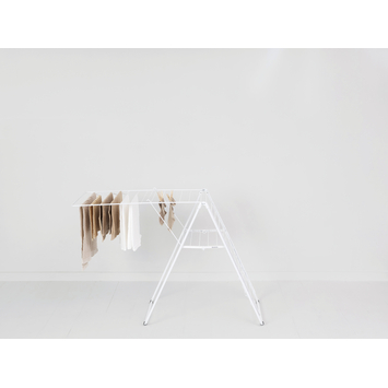 Brabantia HangOn Droogrek - 25 m - Inklapbaar wasrek - White