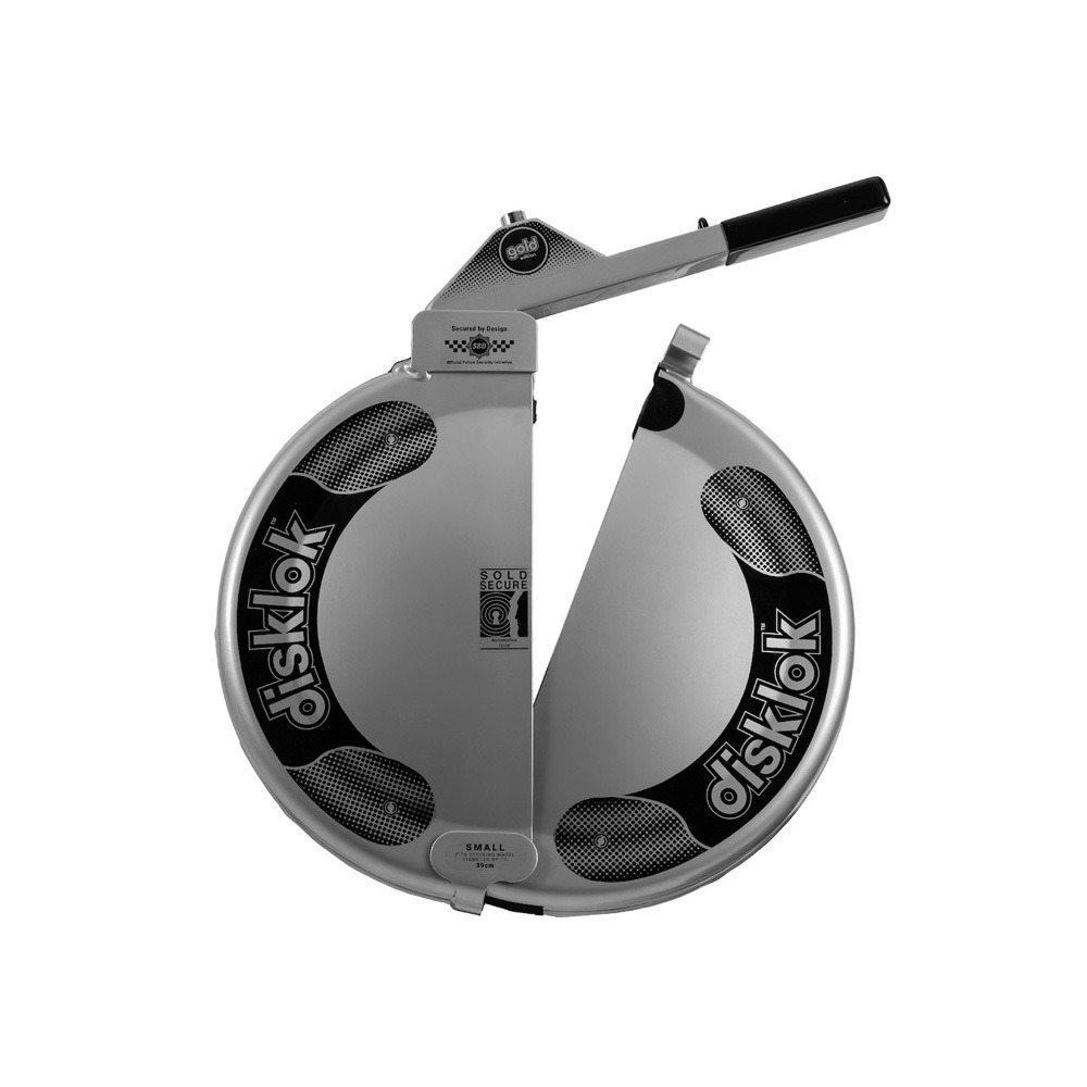Disklok Gold Edition Small SCM stuurslot - 35-39 cm