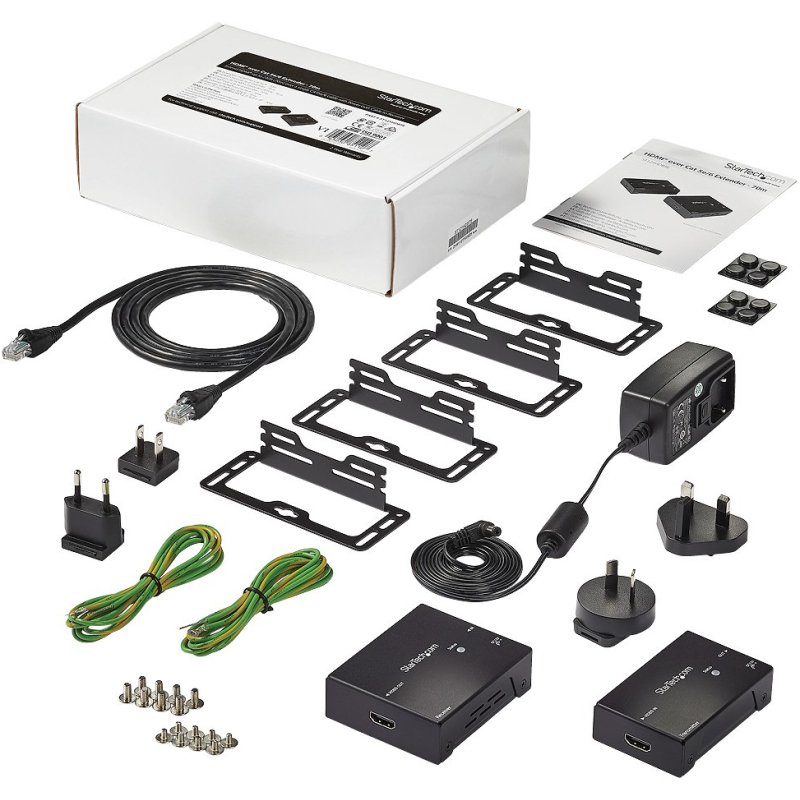 StarTech.com Extendeur HDMI sur Cat5e / 6 - Extender HDMI par RJ45 avec POC (Power over Cable)