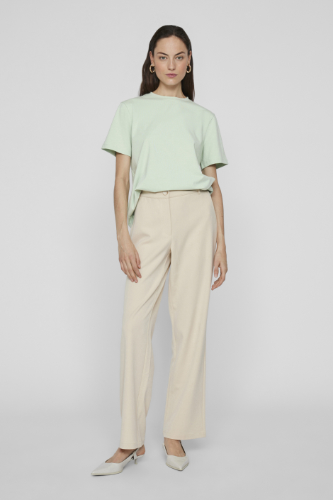 Vila groene dames t-shirt