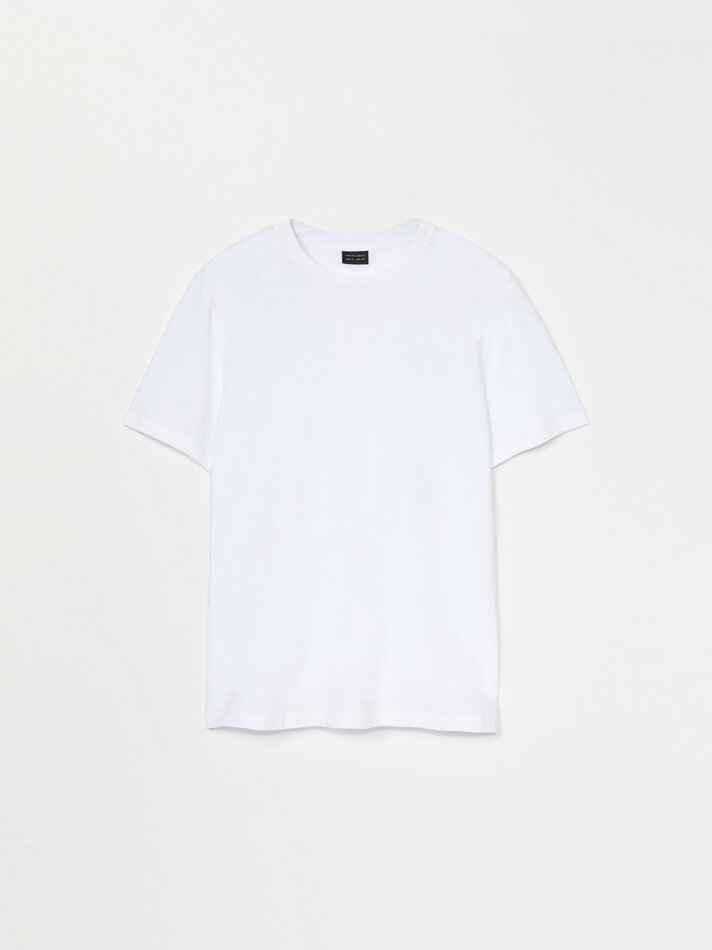 Pacote com 4 camisetas básicas - Azul Vigoré