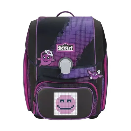 Scout Schulranzen-Set Genius Set Movie Star Pink Pixel, 5-teilig
