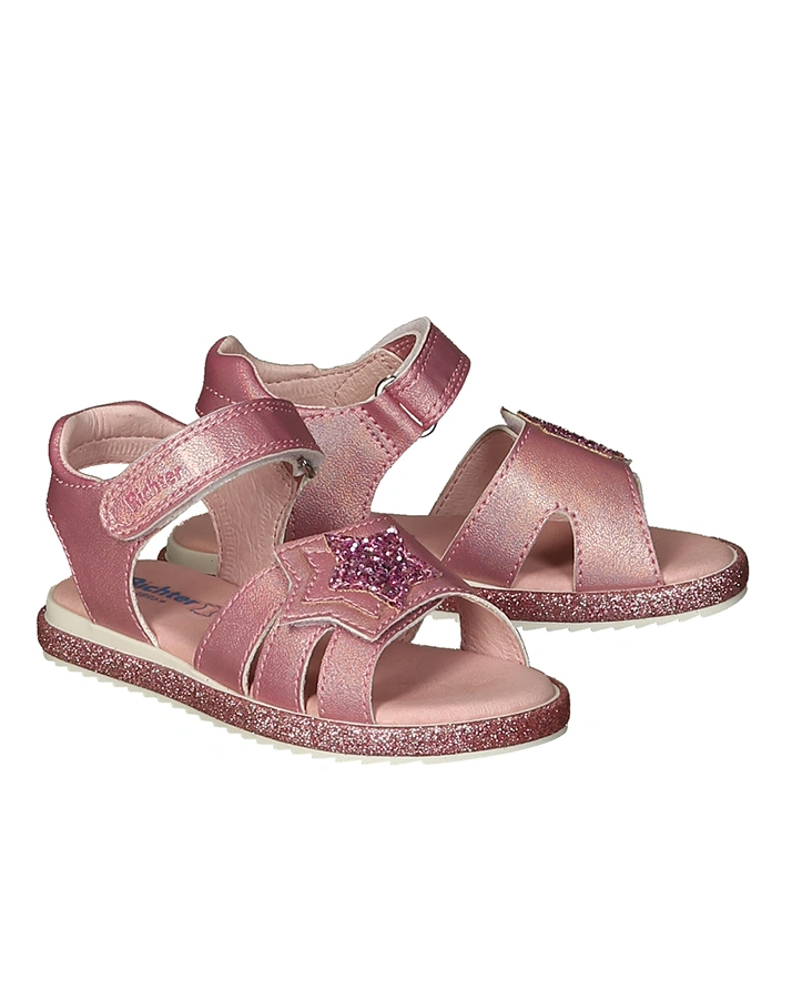 Sandalen LUCIA GLITTER in candy metallic