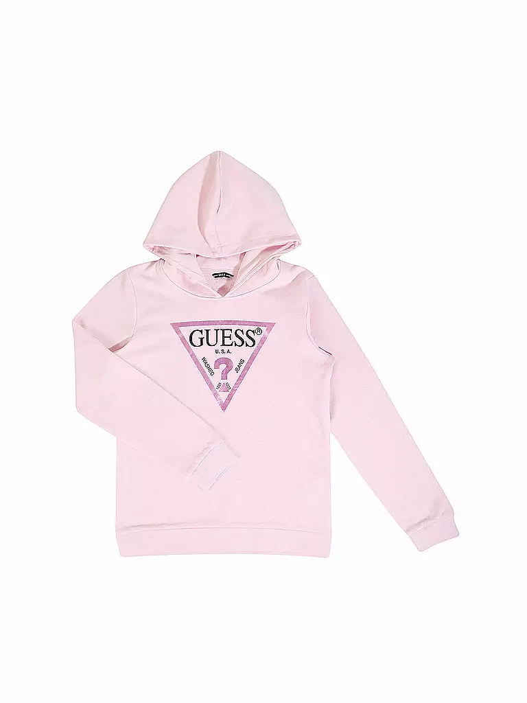 GUESS Mädchen Kapuzensweater - Hoodie rosa