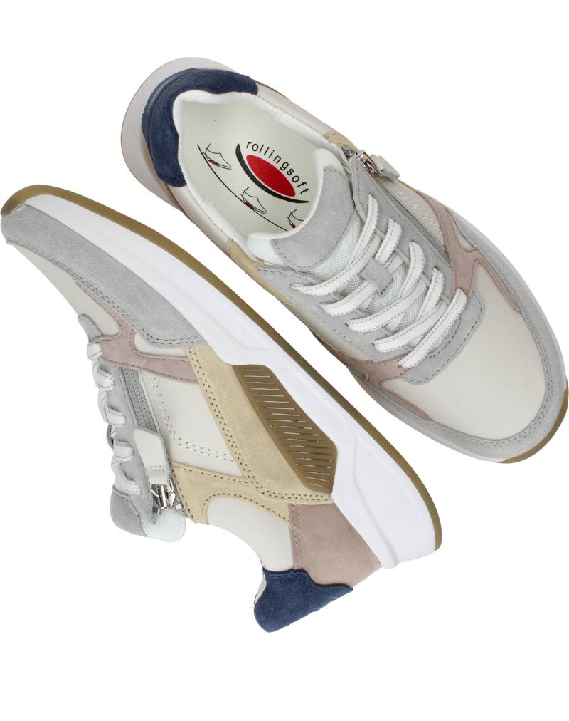 Gabor Rollingsoft Sneakers Grijs Dames