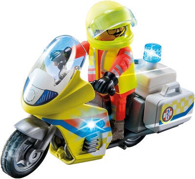 Playmobil 71205 City Life Motorsykkel med Blinkende Lys