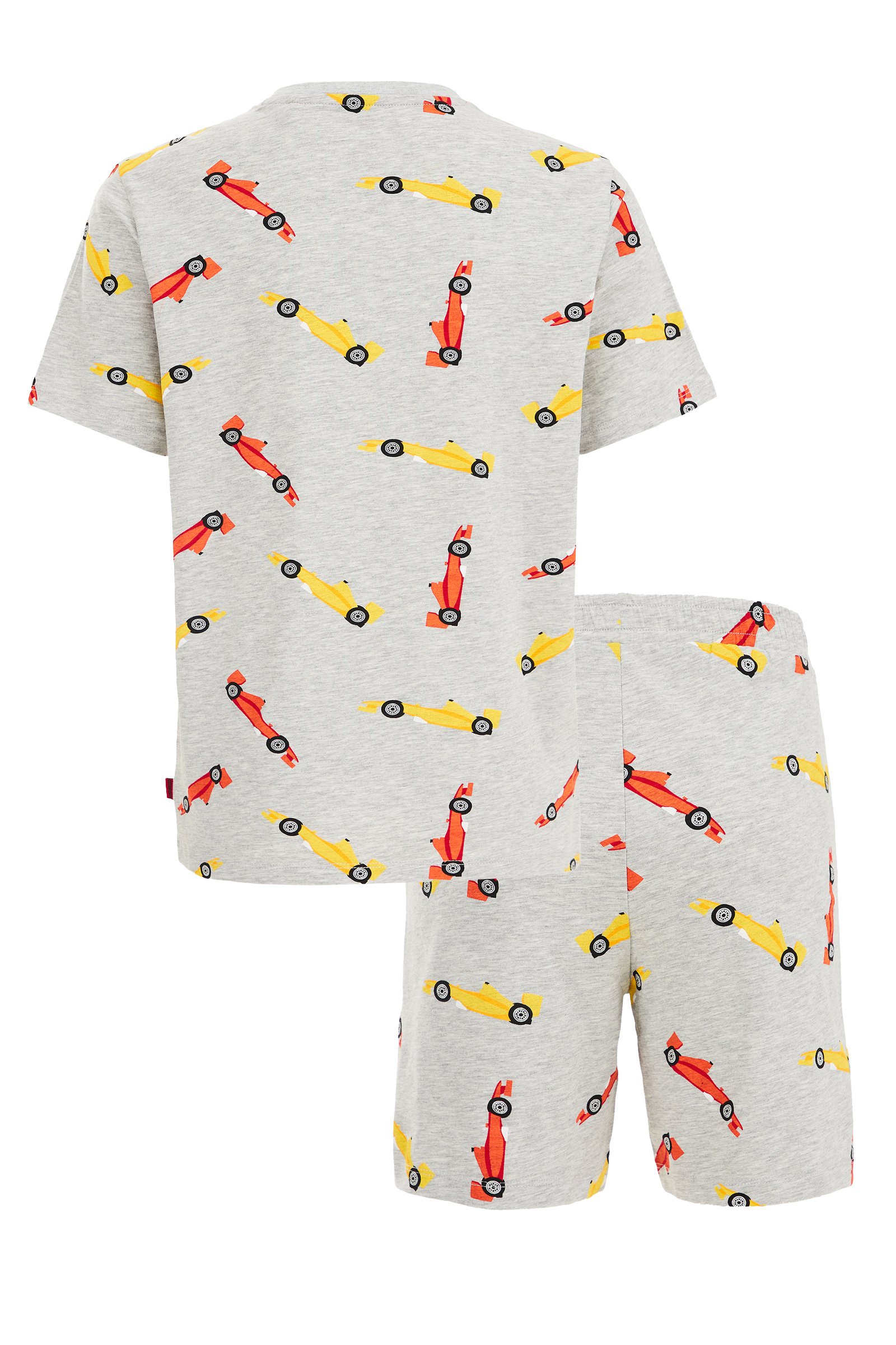 Jongens pyjamaset met dessin WE Fashion Lichtgrijs