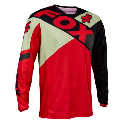 Maillot cross Fox 180 XPOZR 2023 - Rouge / Noir