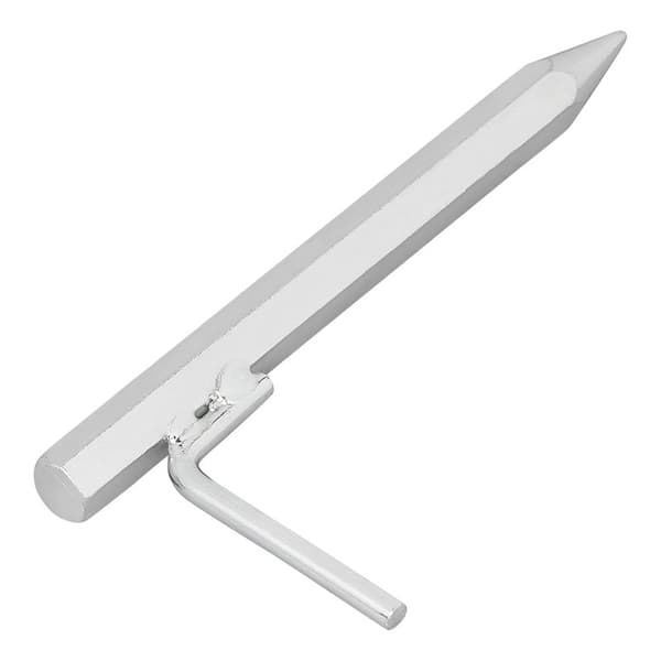 Jordanker 20 cm galvanisert stål med L-krok