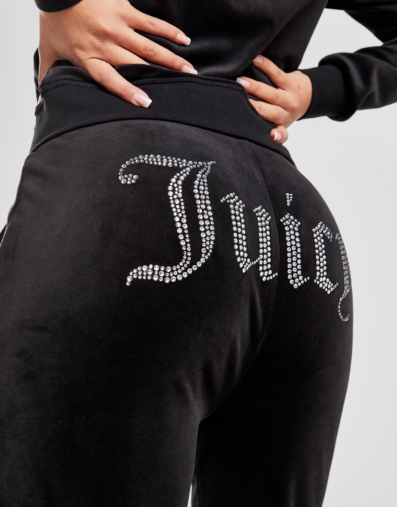 JUICY COUTURE Pantalon de jogging Diamante Velours Femme