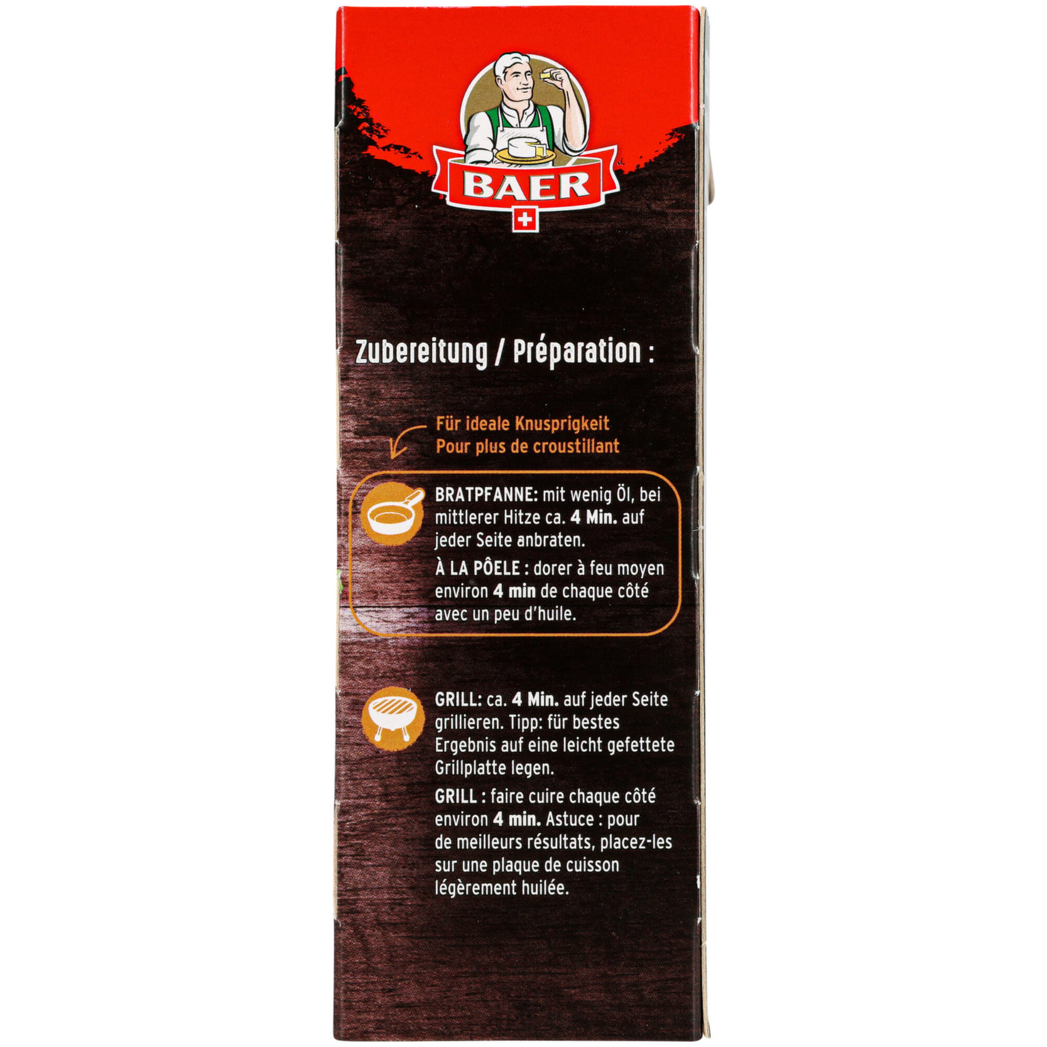 Baer Croc Tradition Gruyère AOP 4x50g